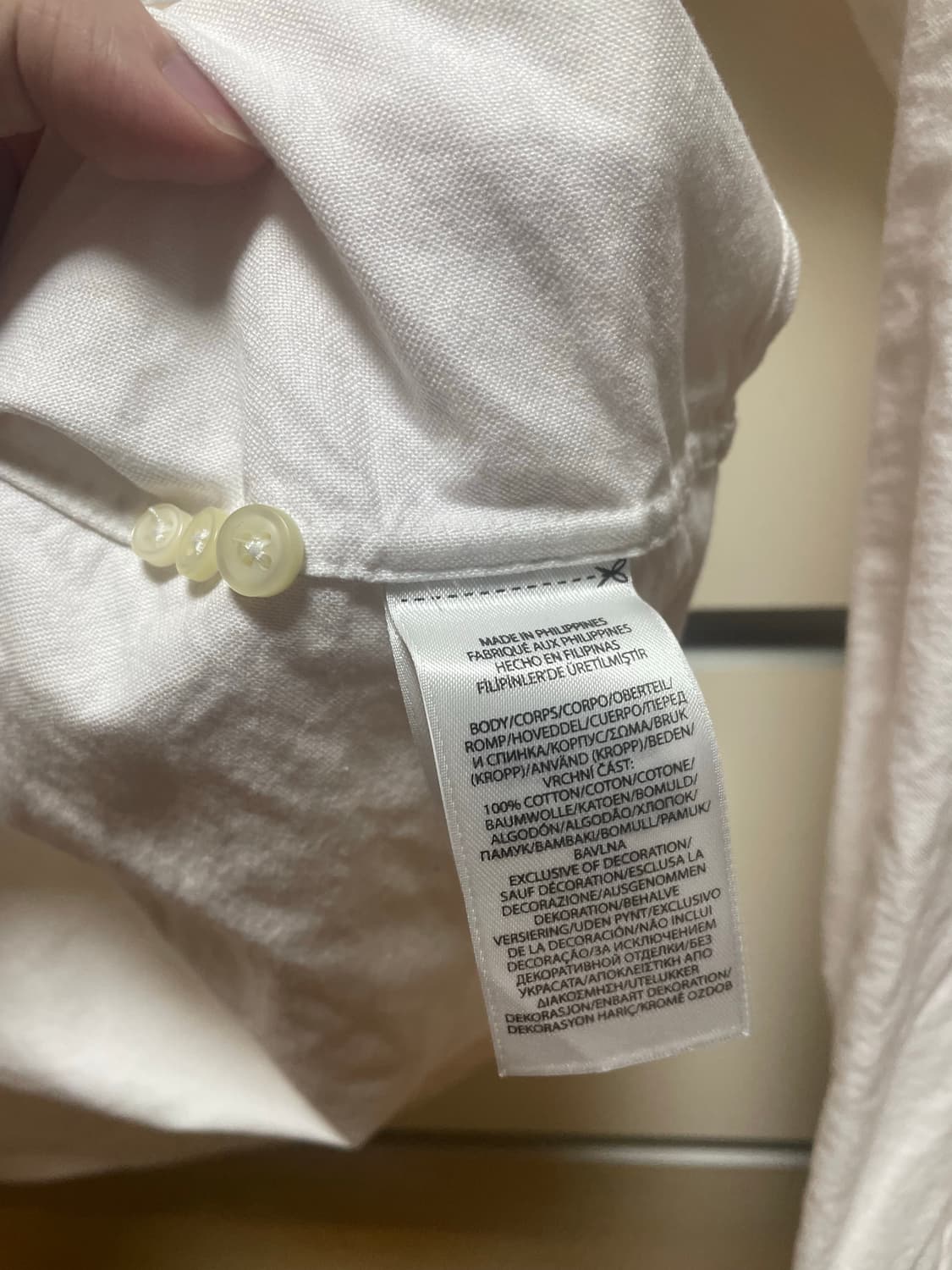 정품 폴로 옥스퍼드 셔츠 상품이미지4