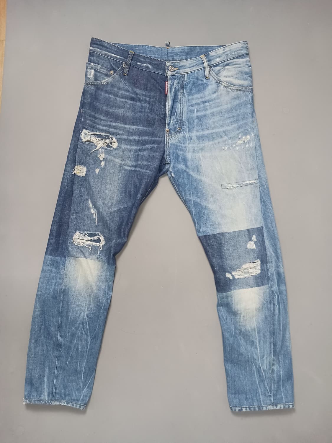 [35] 정품 디스퀘어드2 투톤워싱 클래식 케니 트위스트진 청바지 상품이미지1