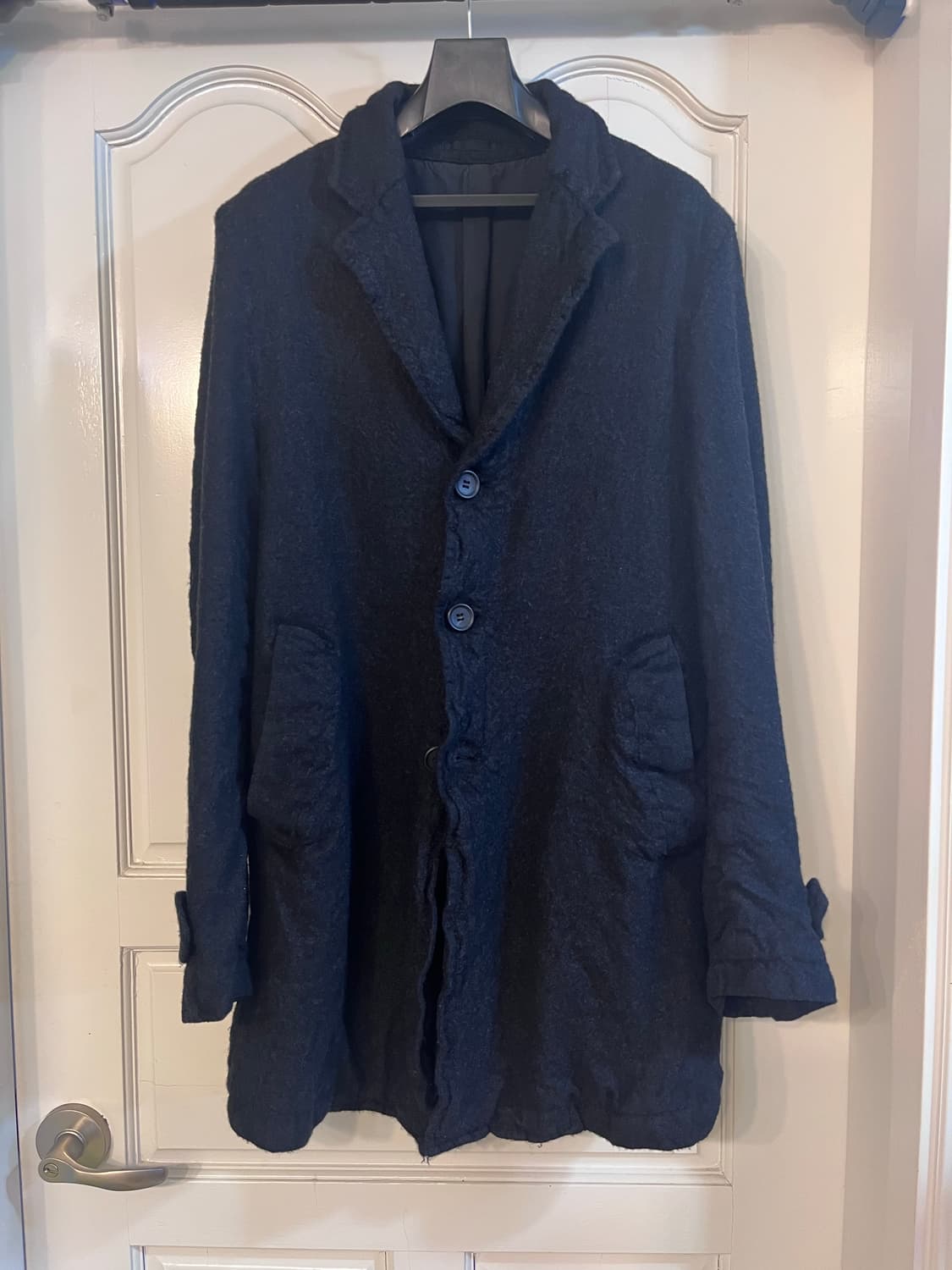 comme des garcons homme 축융 코트 S사이즈 차콜 상품이미지3