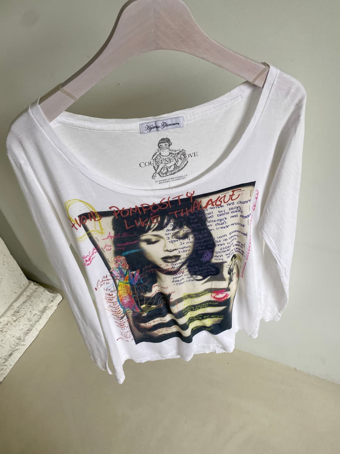 히스테릭글래머 코트니러브 롱슬리브 상품이미지2