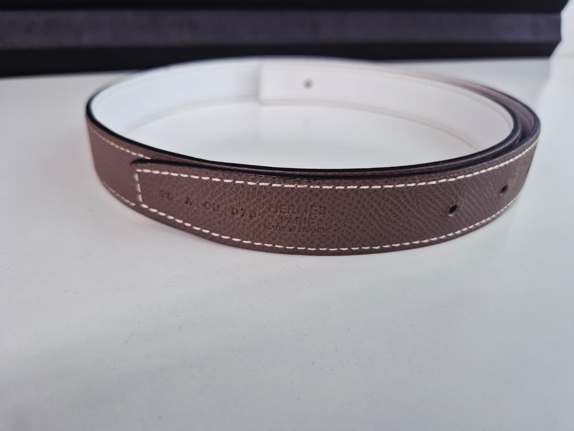 에르메스 콘스탄스 리버시블 벨트 A각인 (상태 최상급) 상품이미지6