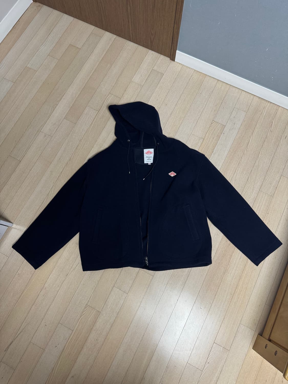 단톤 울 후드 집업 상품이미지1