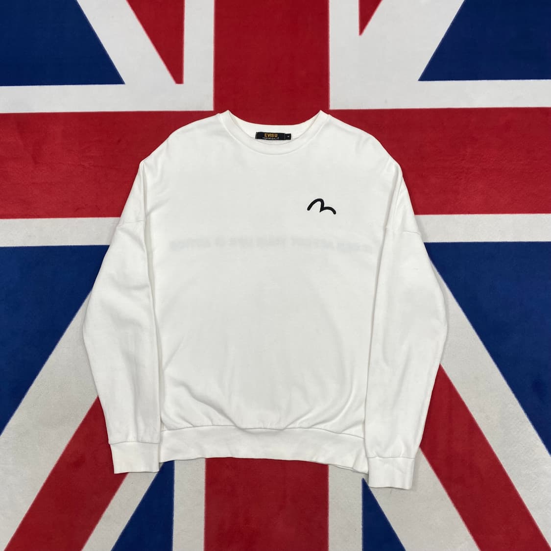 에비수 맨투맨 90 실측 M  상품이미지1