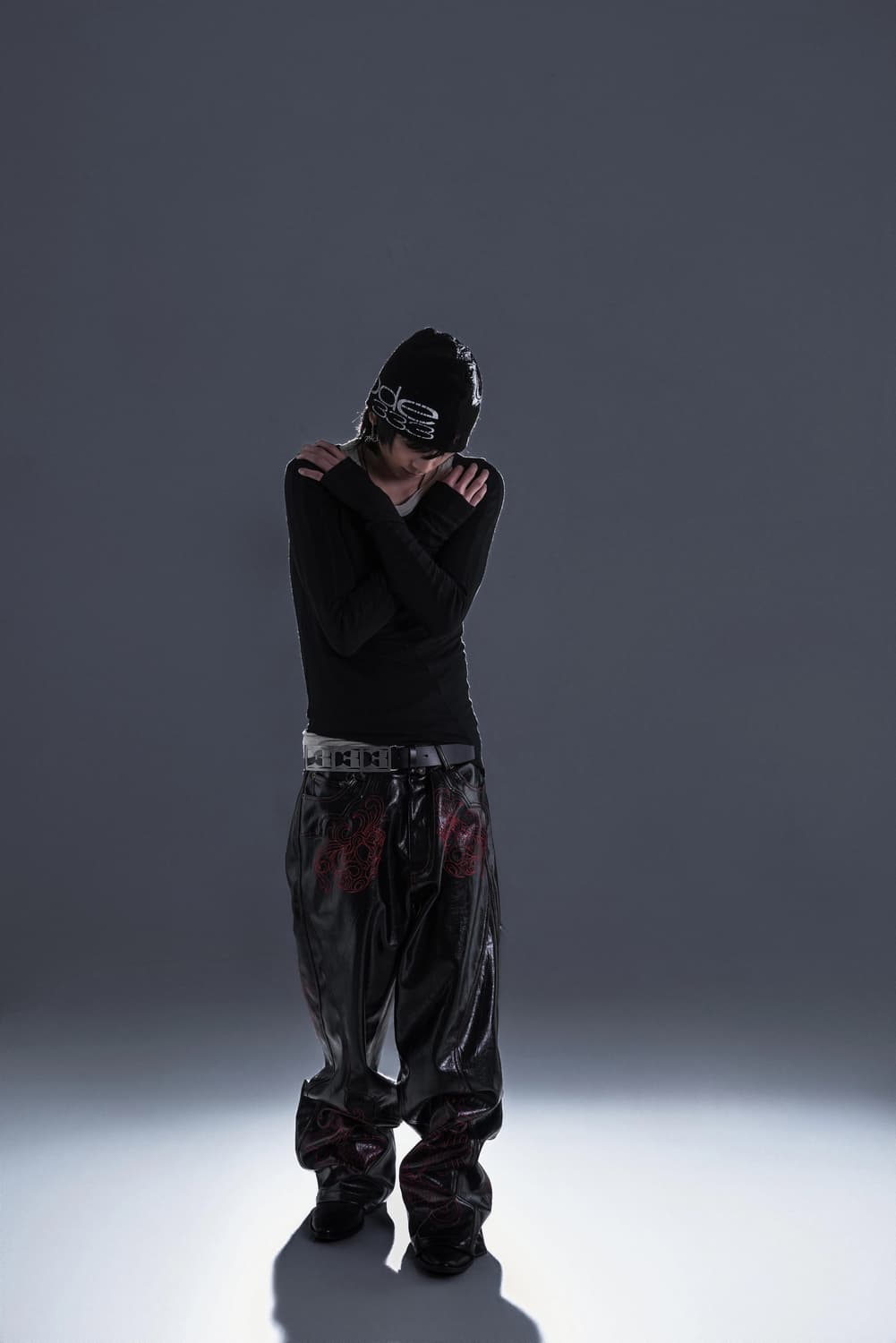 Dark Archive Embroidered graphic Pants 상품이미지6