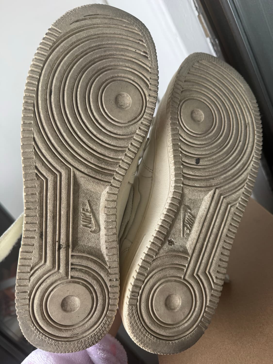 (290) 나이키 꼼데가르송 에어포스 미드 화이트 상품이미지5