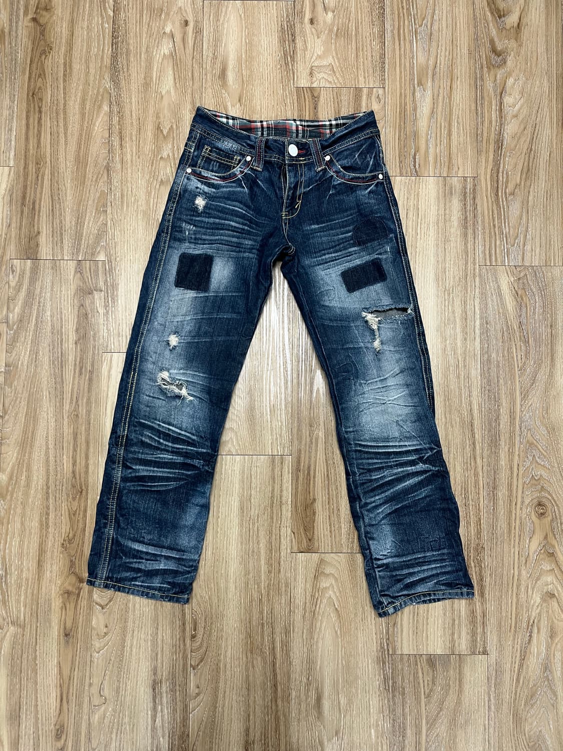 Surf Up 리페어드 빈티지 청바지 28 상품이미지3