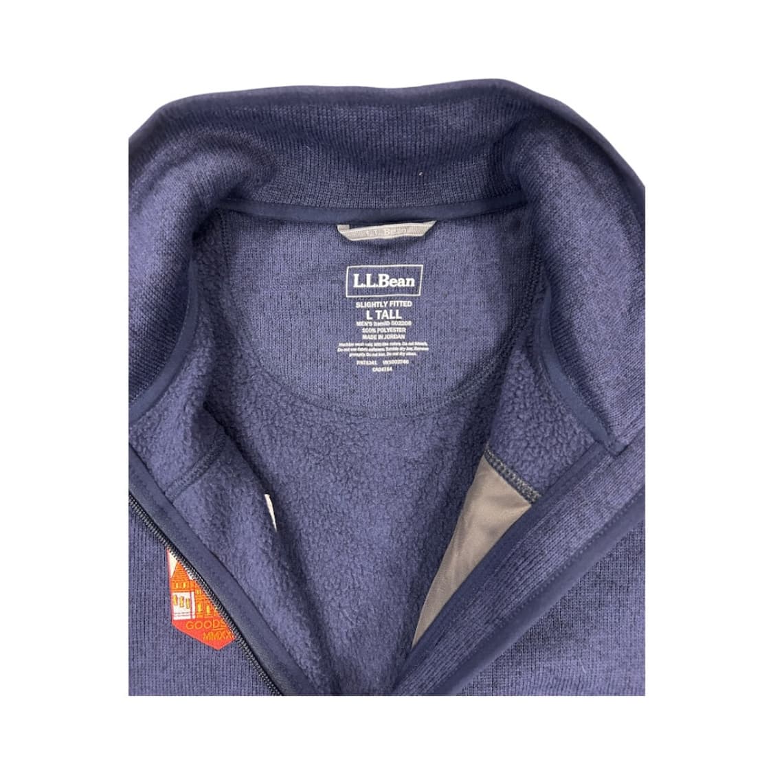 L) 엘엘빈 네이비 플리스 집업 자켓 OJ-034 상품이미지3