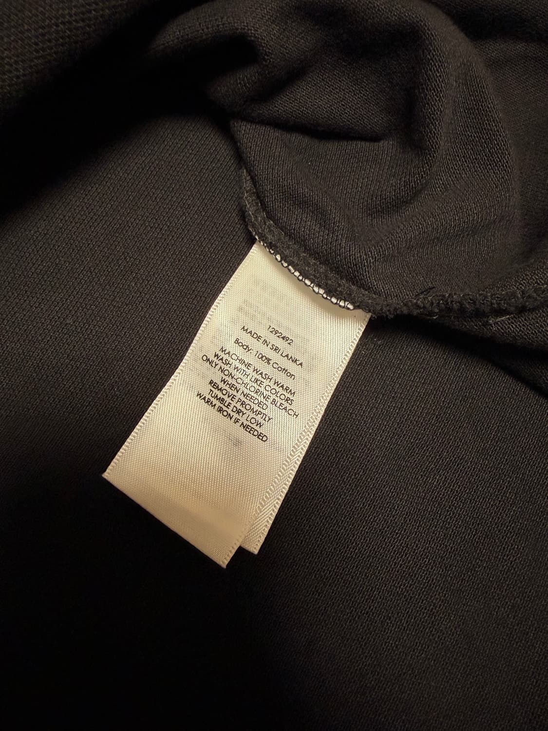 폴로 빅포니 긴팔 럭비티 블랙 상품이미지6