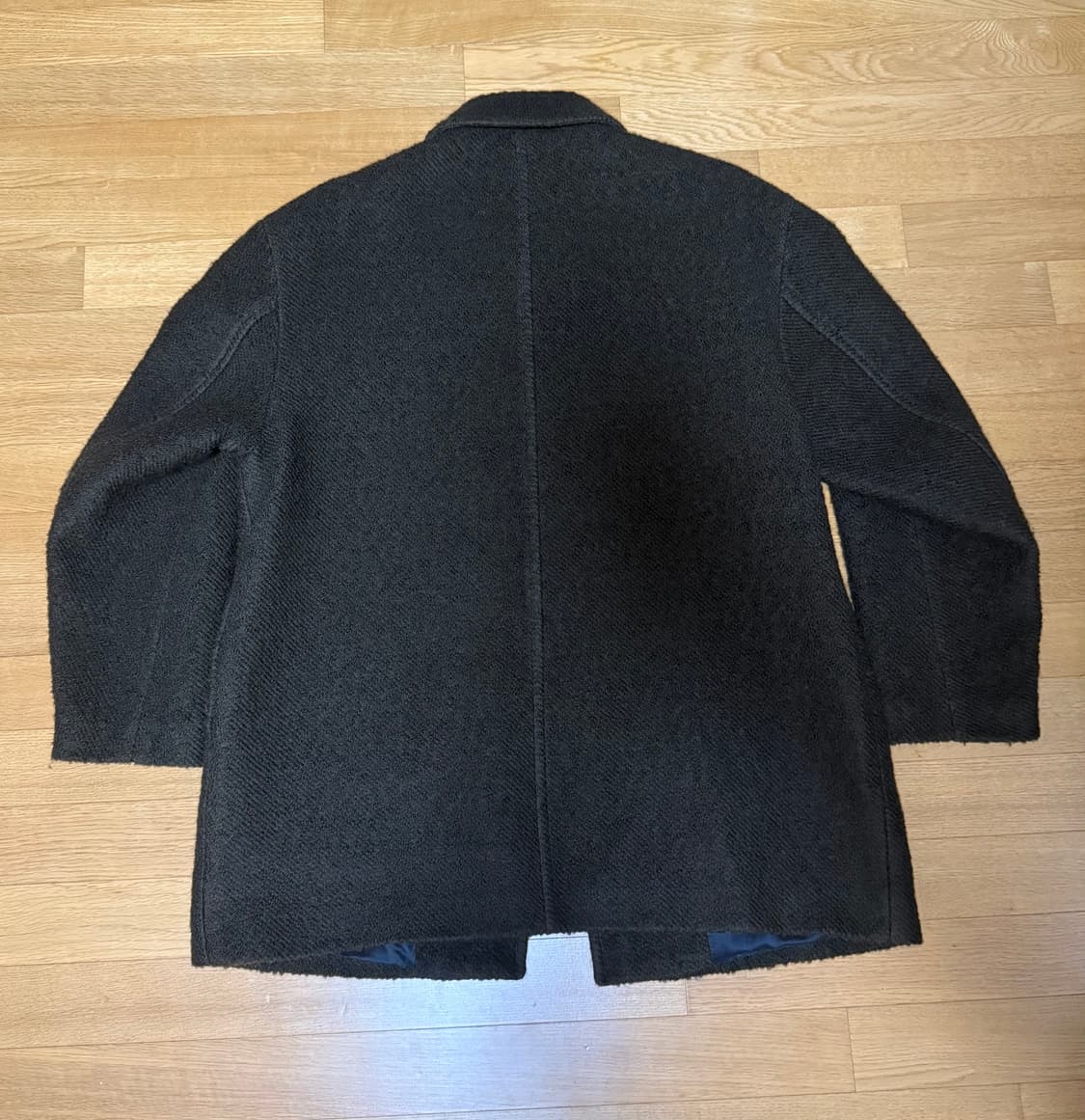 아모멘토 23fw 하프코트 브라운 상품이미지2