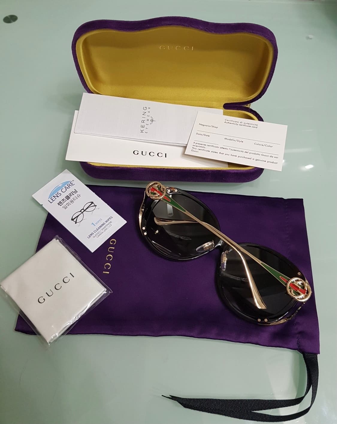 구찌 럭셔리선글라스(정품 새상품풀구성) 상품이미지8
