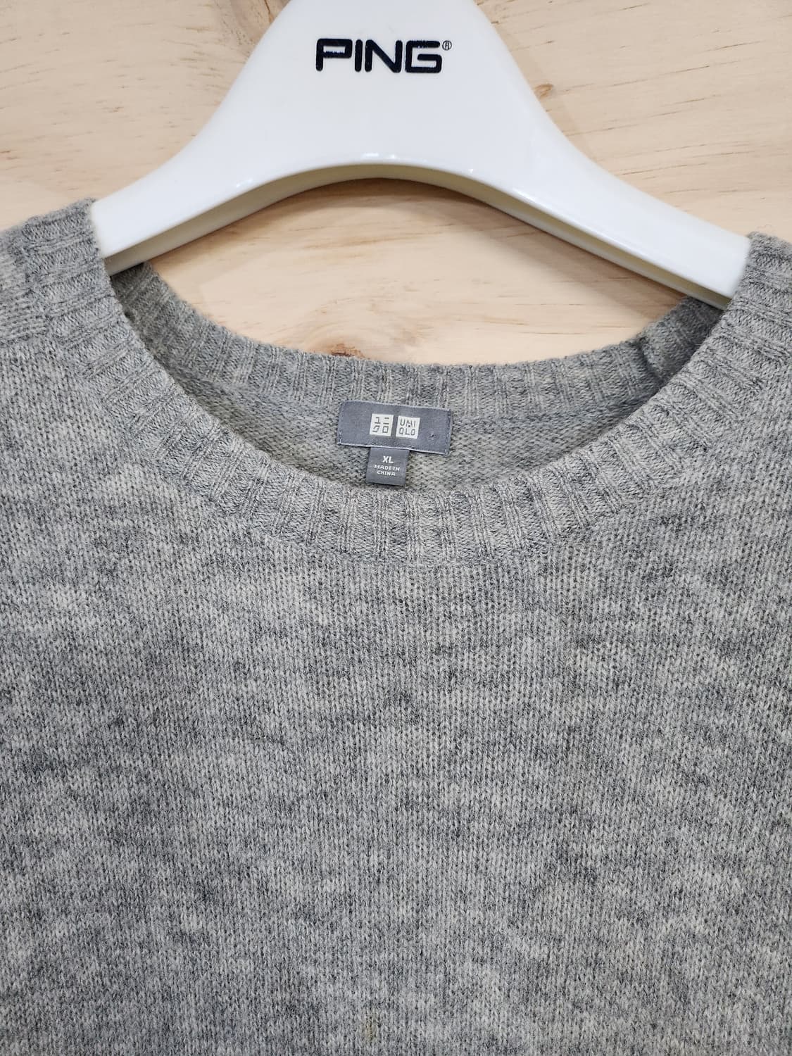 1111) 유니클로 울100 남성 니트 상품이미지3