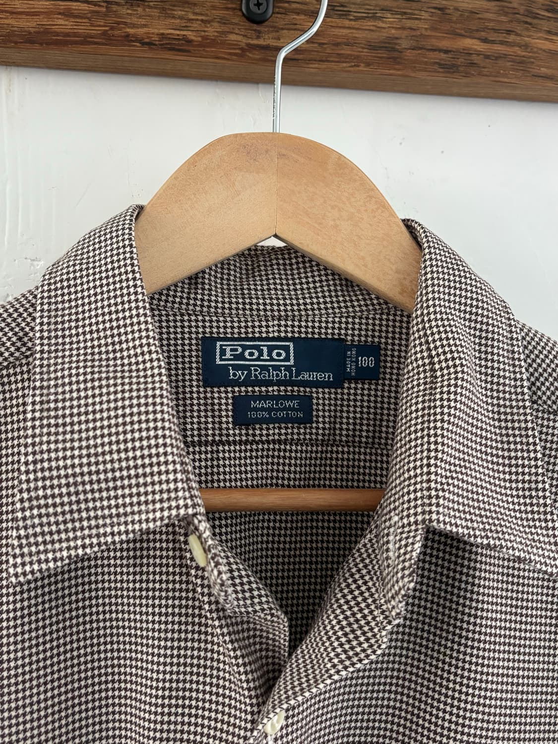 Polo 폴로 랄프로렌 브라운 체크 셔츠 상품이미지4