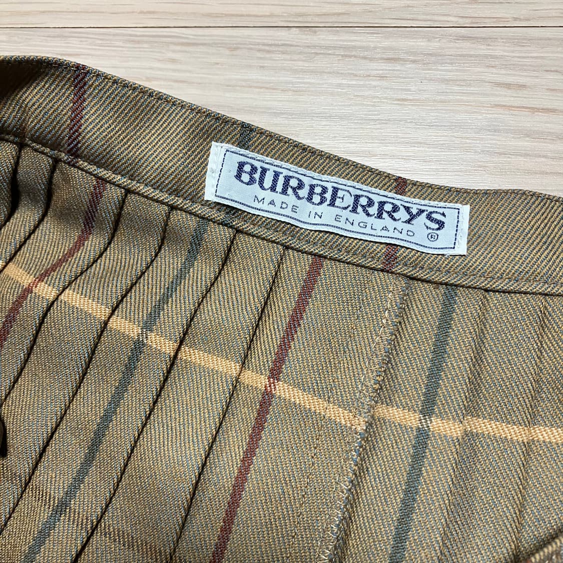 버버리 체크 긱시크 벨트 랩스커트 Burberry 상품이미지6