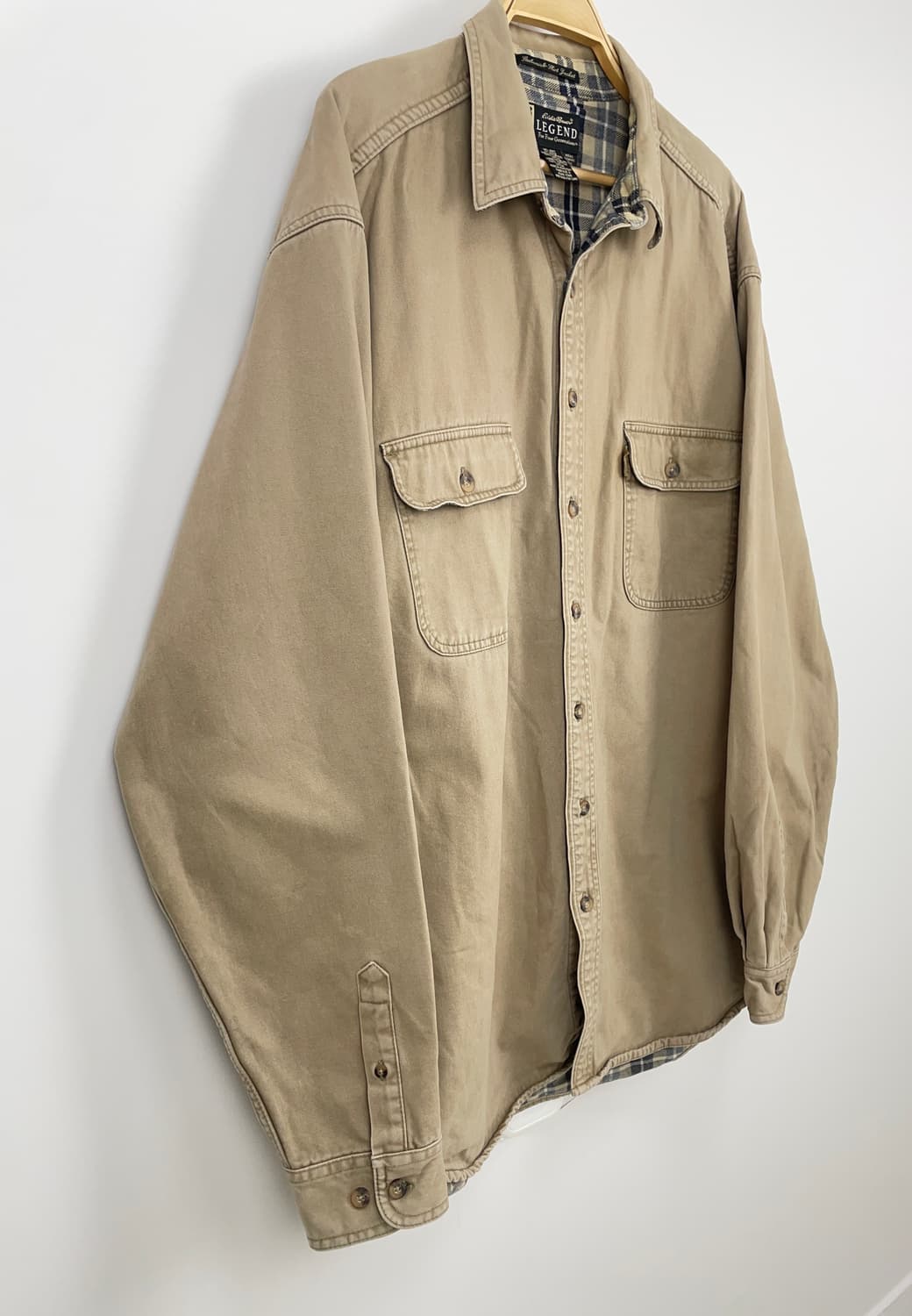 에디바우어(Eddie Bauer) 스노호미시 캔버스 셔츠 자켓 상품이미지4