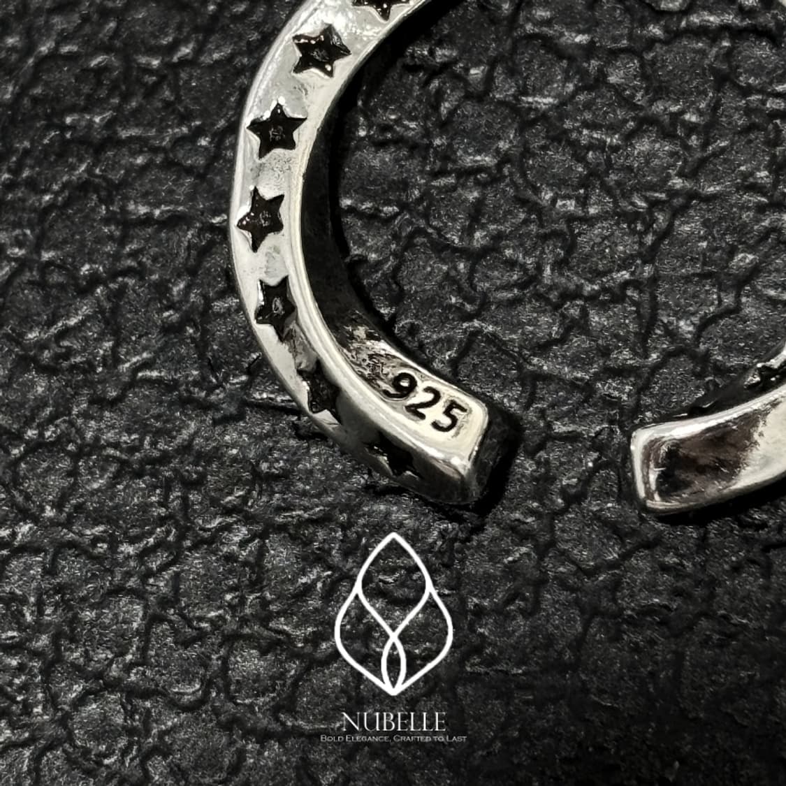 🌗 Twisted star ring /트위스트 925실버 스타 반지 상품이미지6