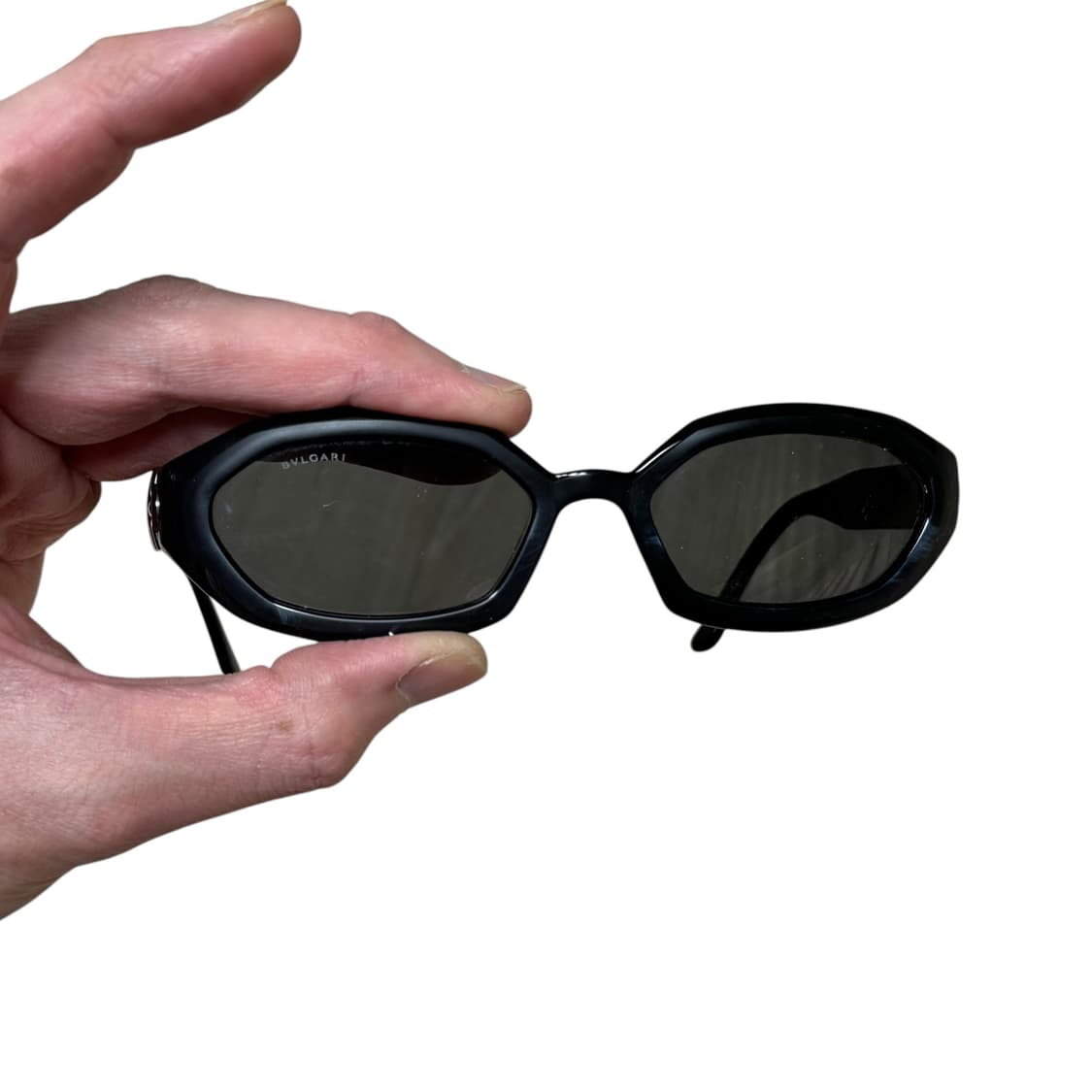 불가리 블랙 오벌형 선글라스 상품이미지2