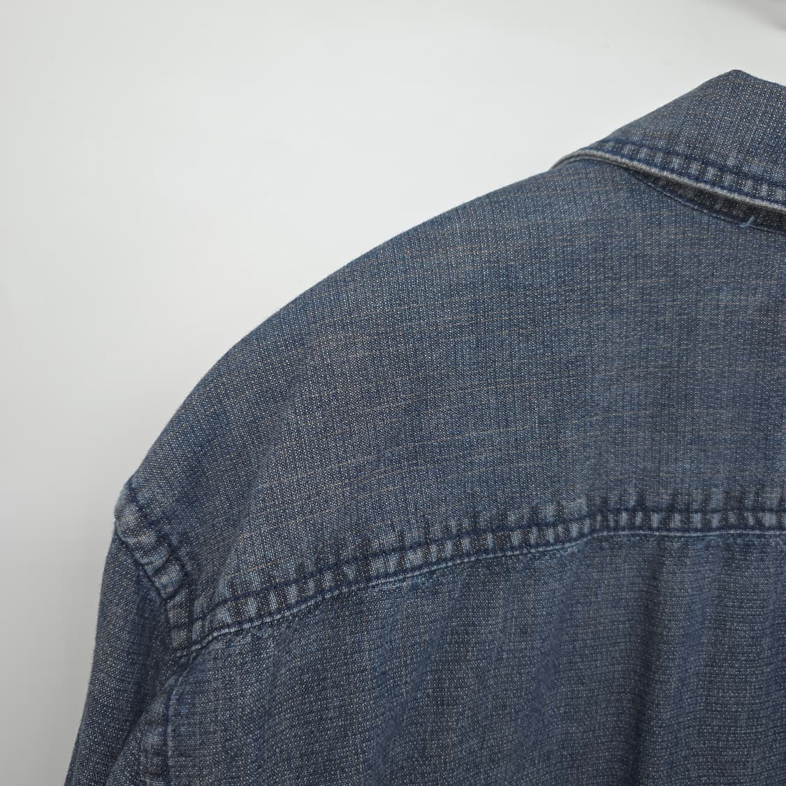 series 데님셔츠 청남방 XL(100~105) 상품이미지8