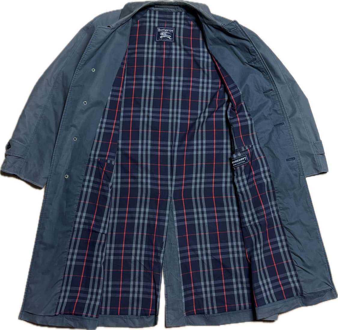 90s 오리지널 버버리 발마칸 코트 Made in England 상품이미지1