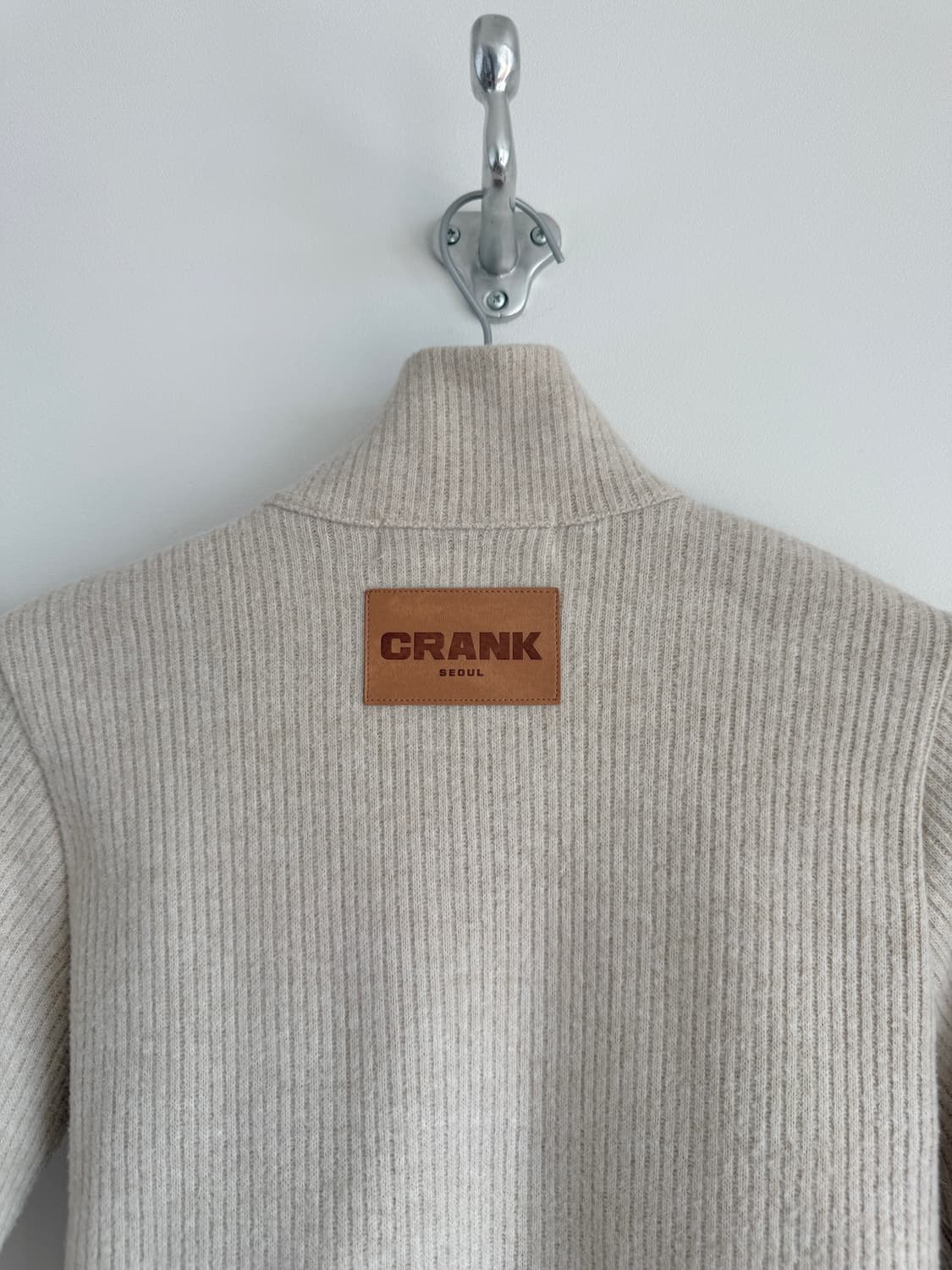 CRANK 니트 집업 상품이미지4