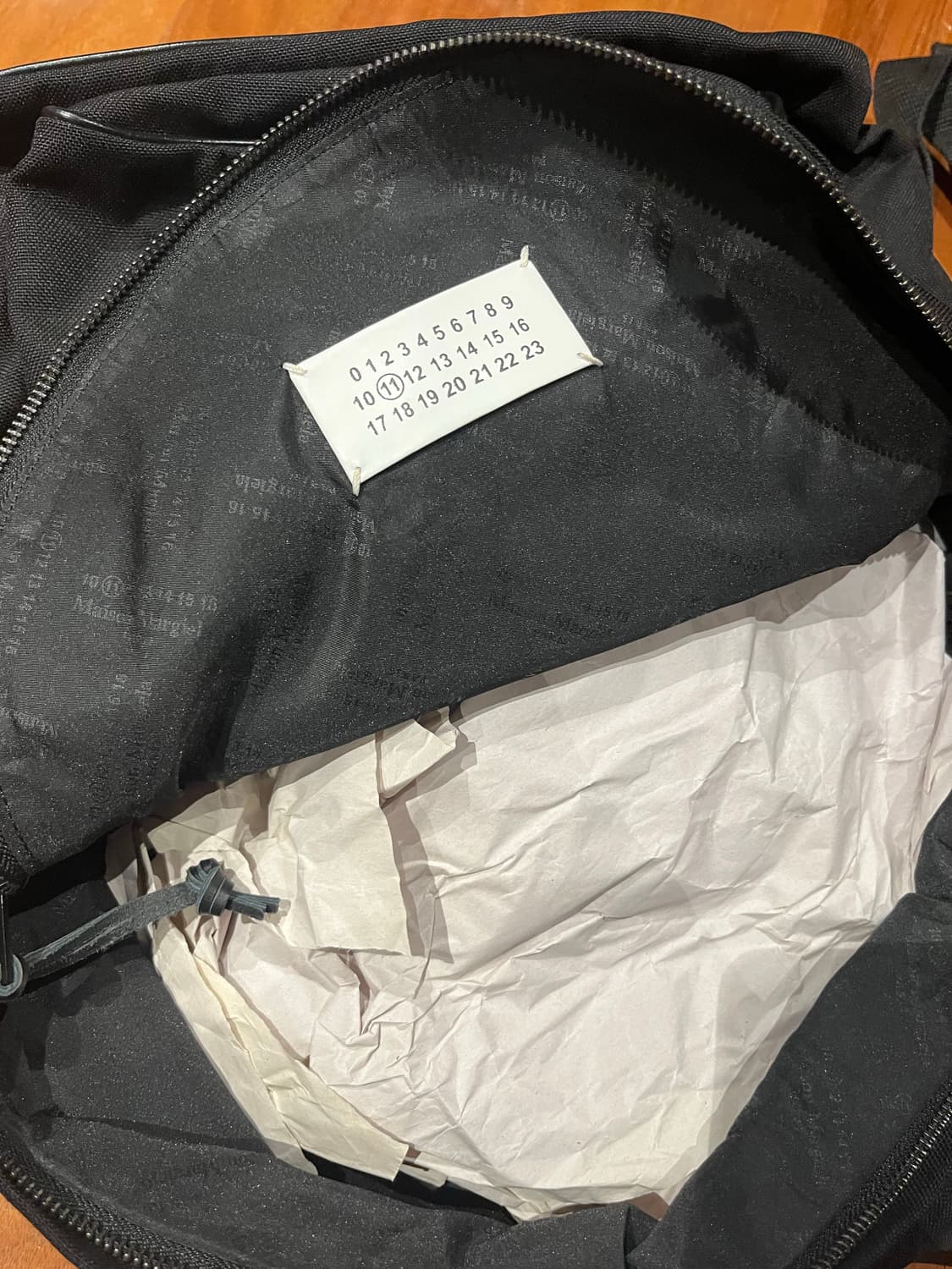 메종 마르지엘라 블랙 백팩 상품이미지5