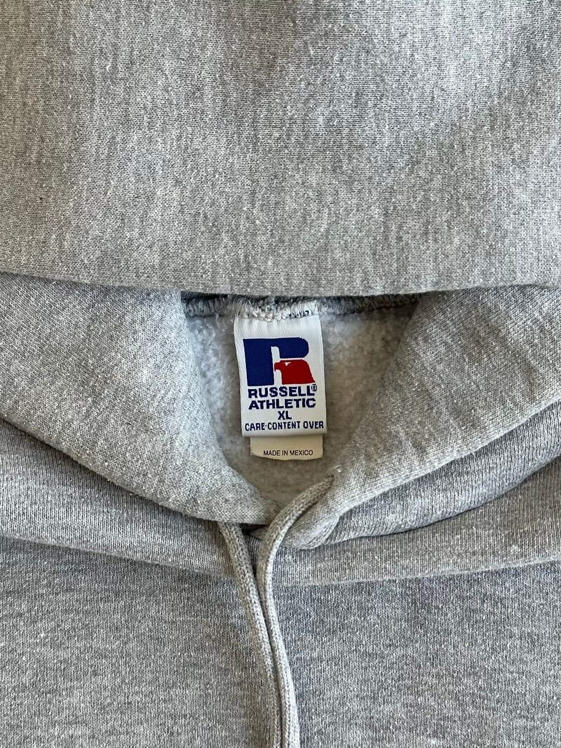 90s 빈티지 러셀 후드 그레이 XL 상품이미지6