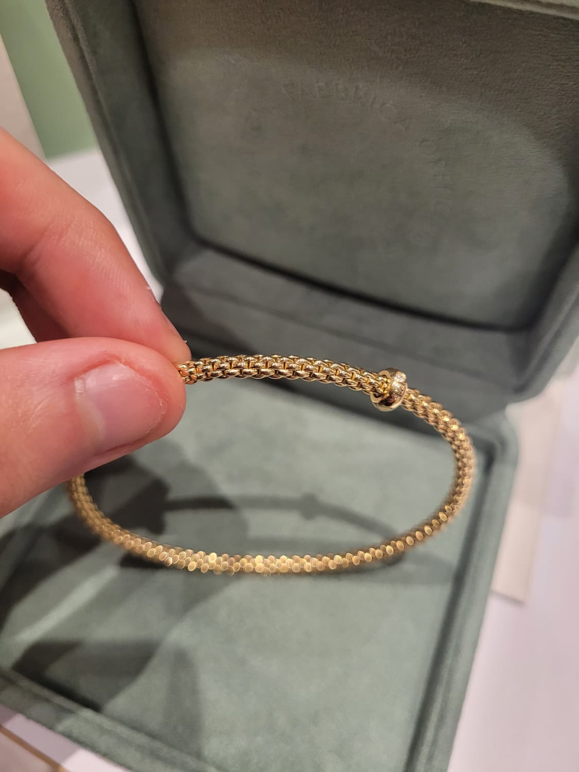 (새상품,풀구성) 포페 18k 화이트 다이아몬드 플렉스잇 브레이슬릿 팔찌 상품이미지2