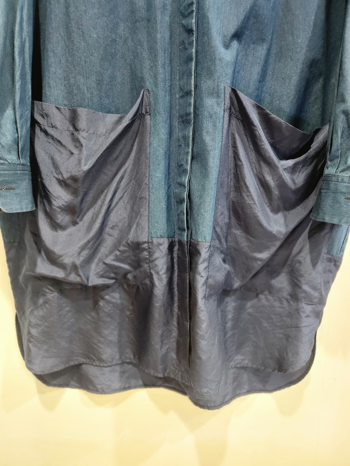 Paul Smith 데님 셔츠 원피스 38 정품 상품이미지3