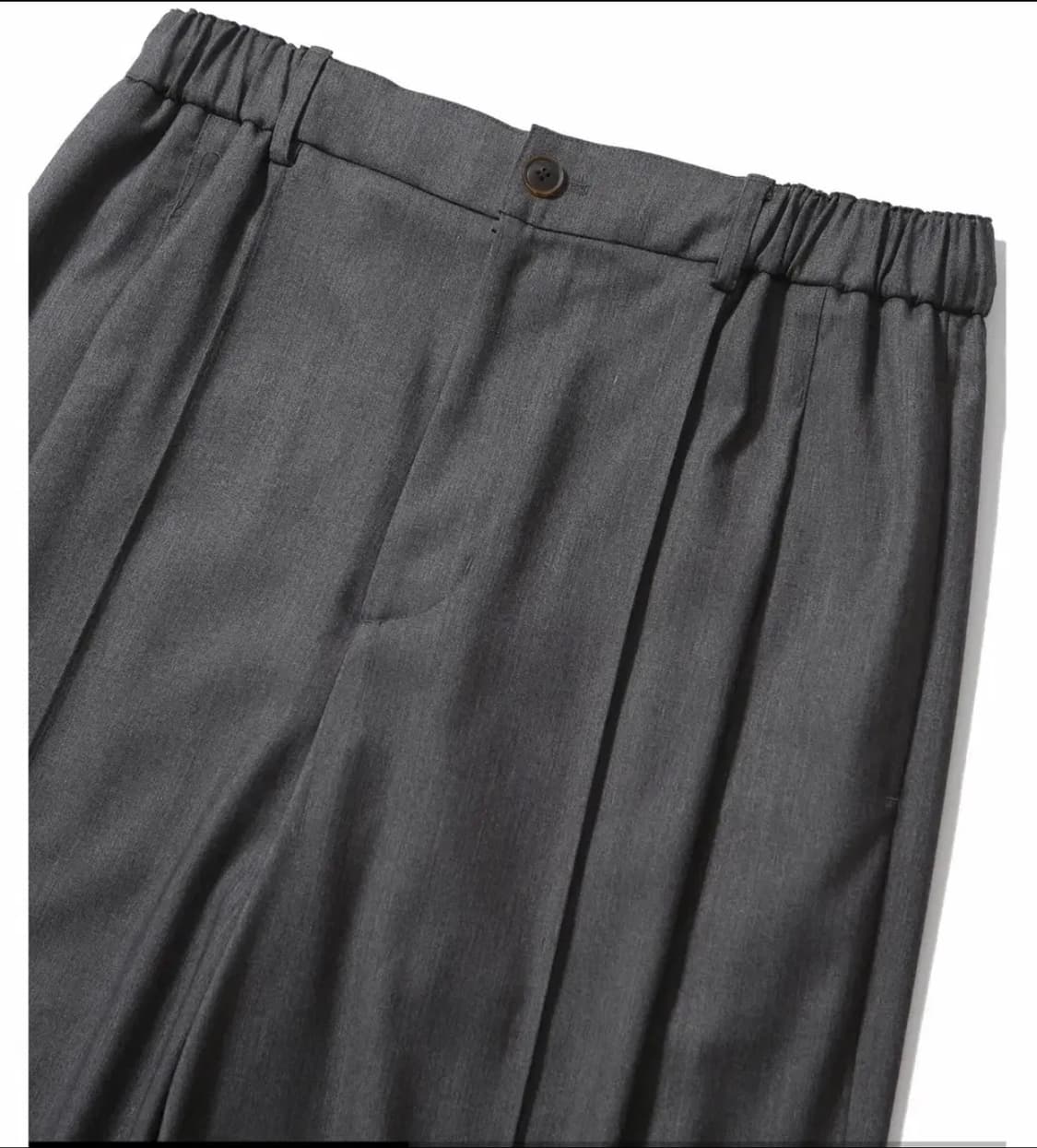 앵글런 핀턱 트라우저 상품이미지4