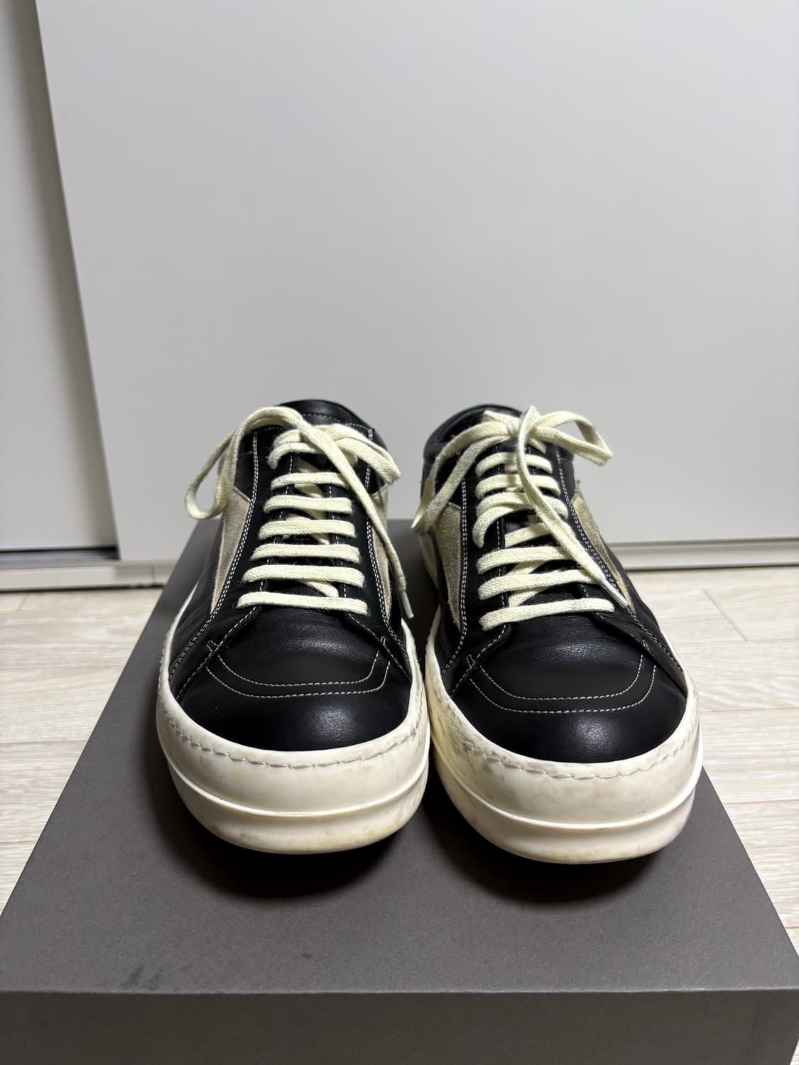 릭오웬스 반스 레더 풀박 43사이즈 상품이미지4