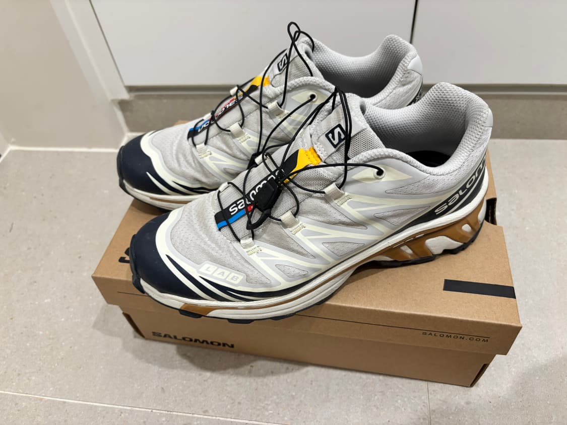 살로몬 XT-6 GTX 블랙/에보니/루나 사파이어 상품이미지1