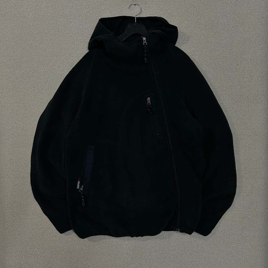 (L) 미즈노 고프코어 플리스 사선 집업자켓 상품이미지1