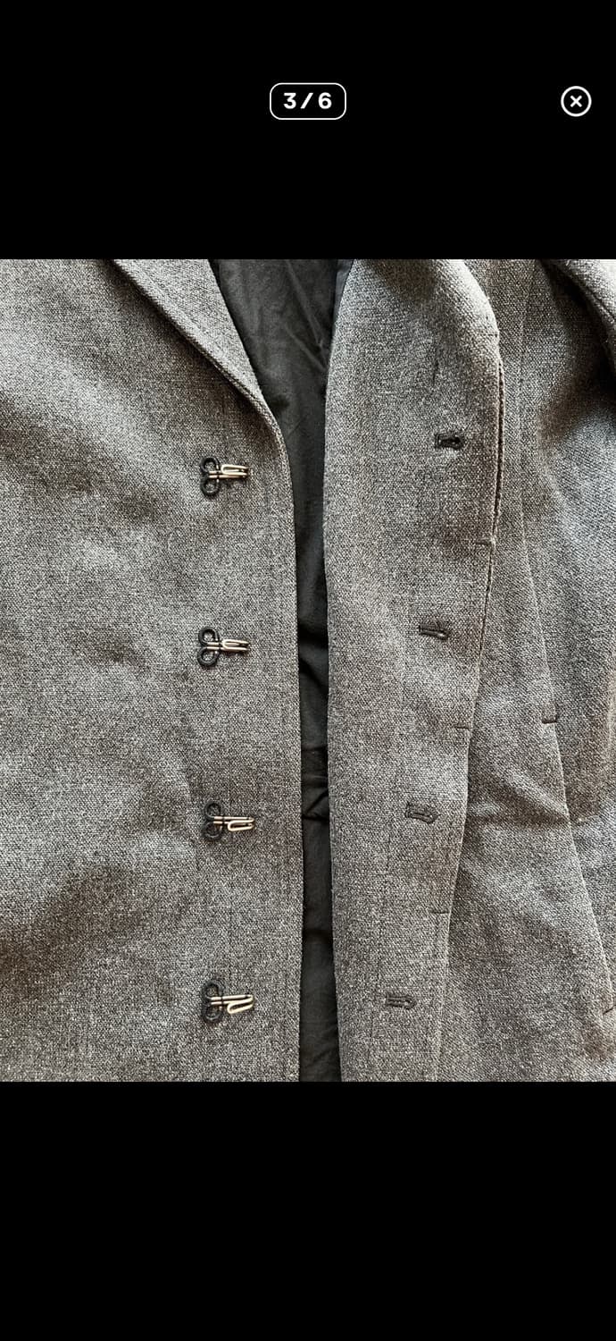 kazuyuki kumagai attachment wool coat 3 상품이미지8