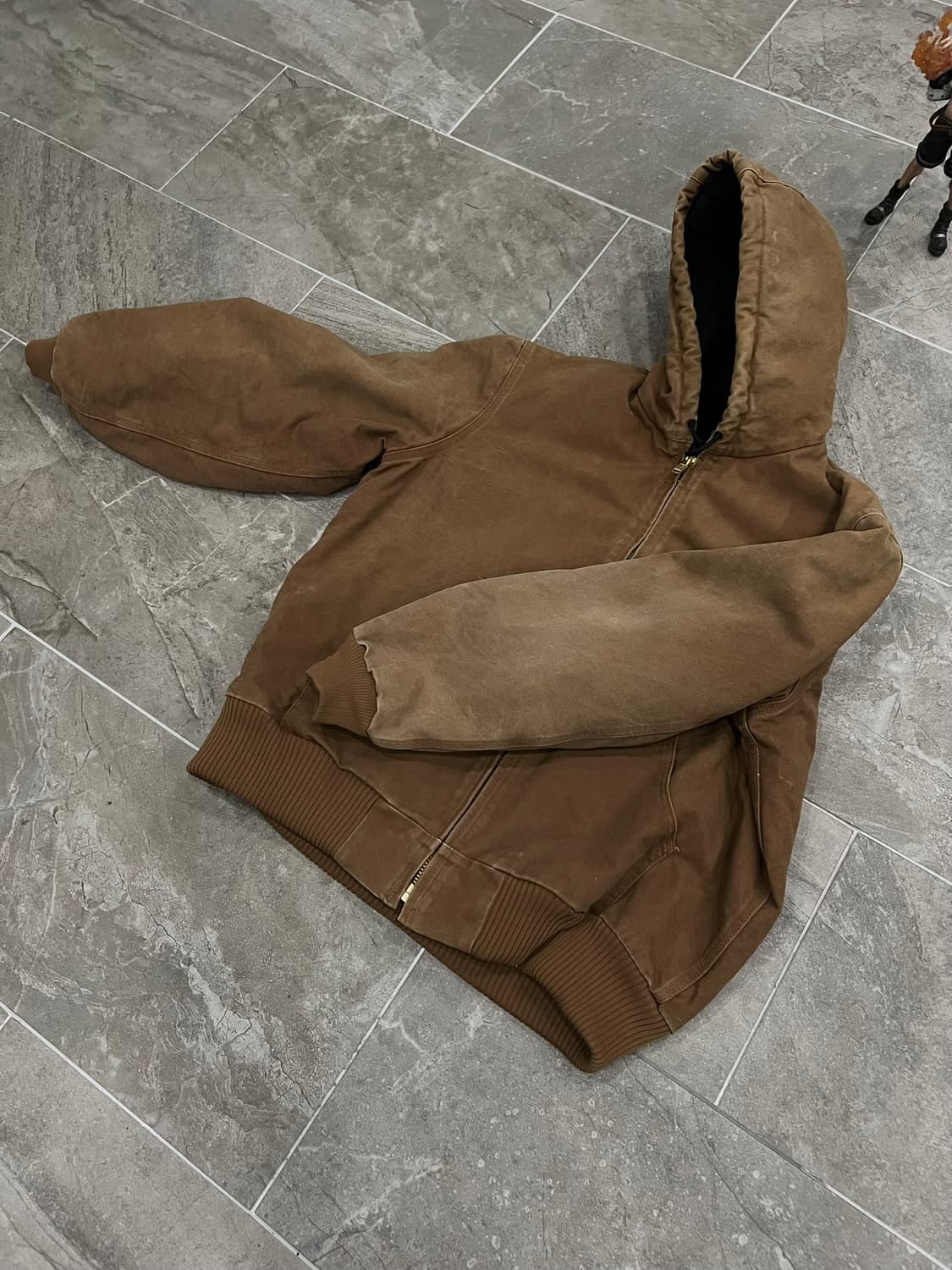 (L)칼하트 덕 액티브 후드자켓 J130 BRN 칼하트브라운 상품이미지8