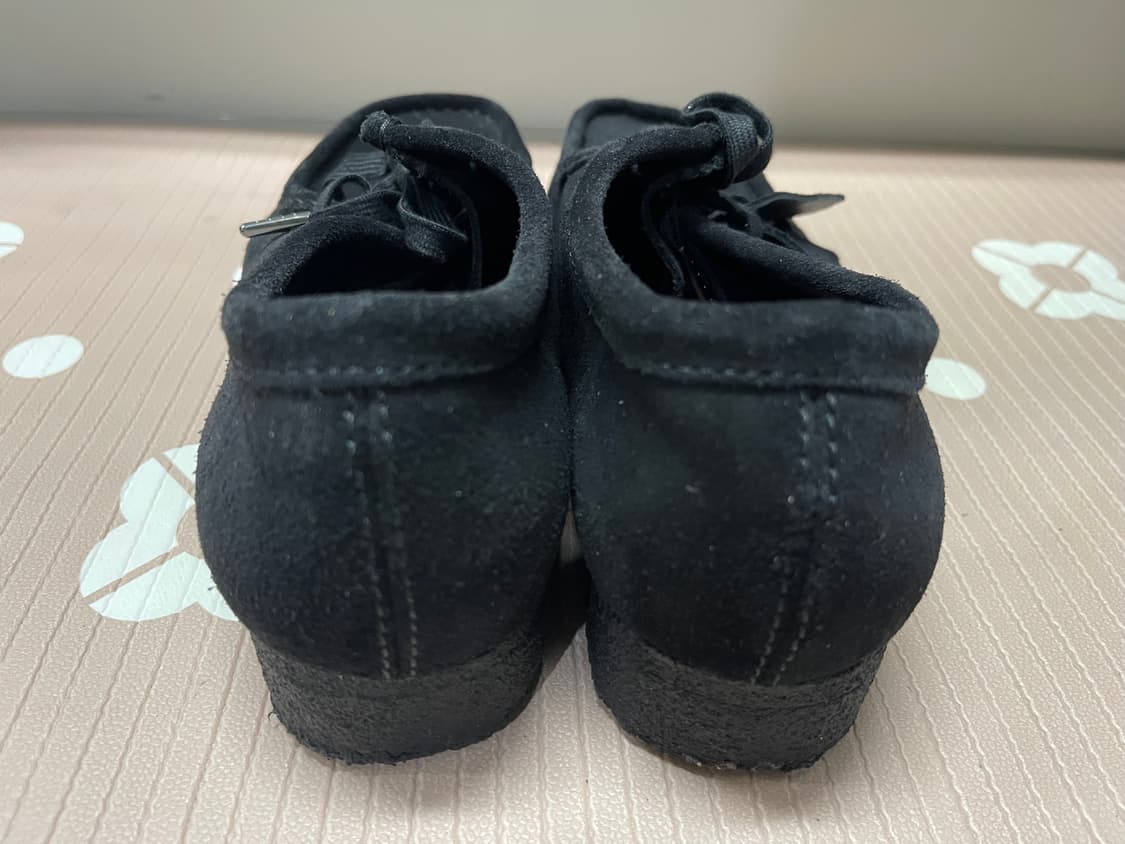 클락스 정품 왈라비 스웨이드 블랙 UK6 상품이미지7