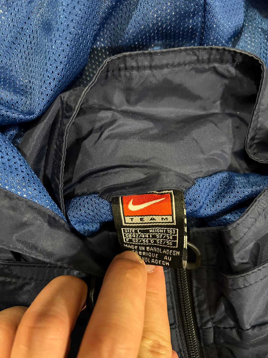 [105/L] 90s 나이키 바르셀로나 바람막이 상품이미지4