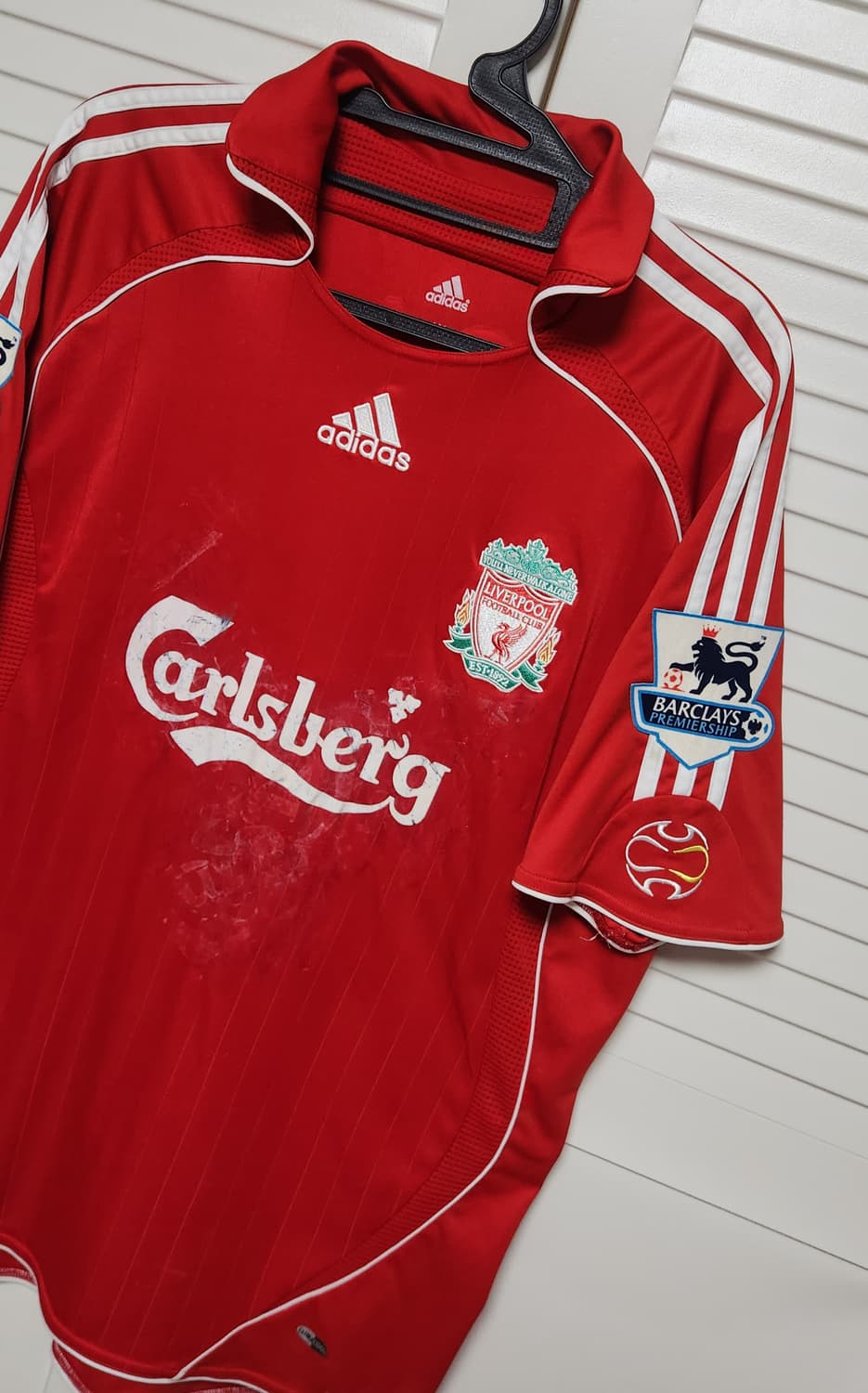 06-08 리버풀 홈 No.10 가르시아 아디다스 유니폼 반팔 상품이미지2