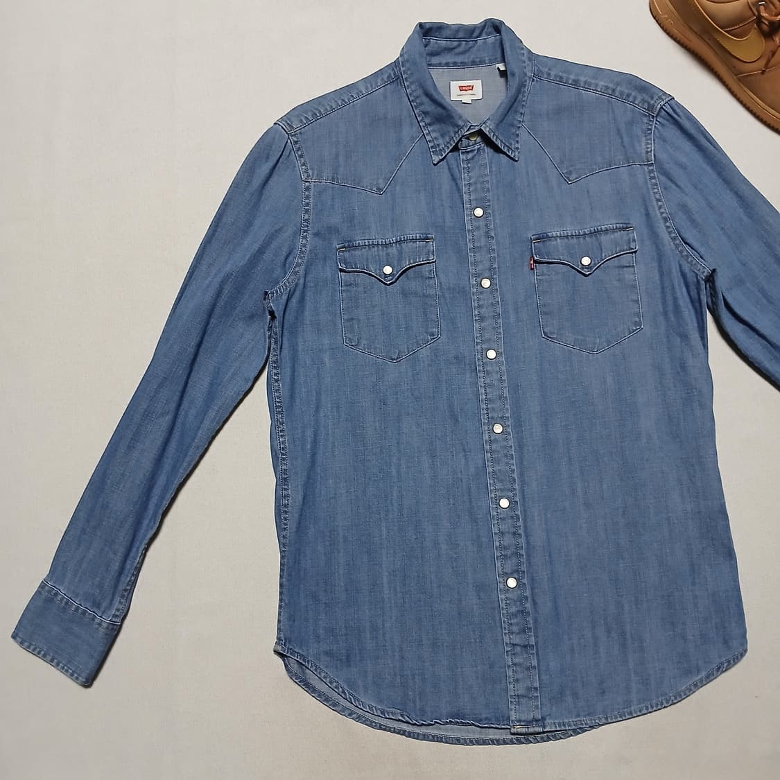 levis 리바이스 웨스턴 데님 셔츠 청남방 상품이미지3