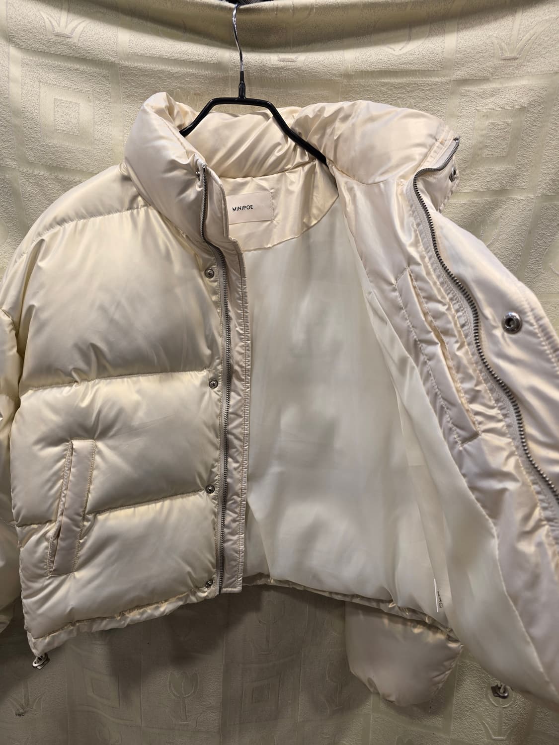 미니포에 버터 글로시 패딩 MINIPOE 숏패딩 프리사이즈 상품이미지8