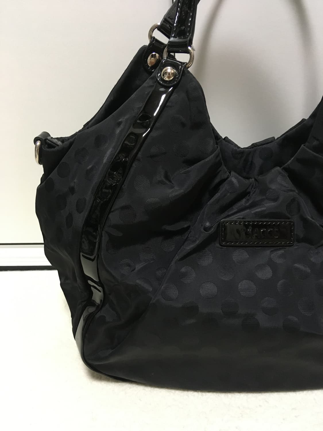 요지야마모토 ysaccs 블랙 도트 2way 백 상품이미지3