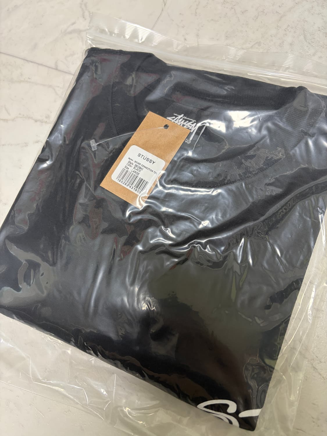 스투시 x 파타 사운드 커넥션 티셔츠 블랙 상품이미지4