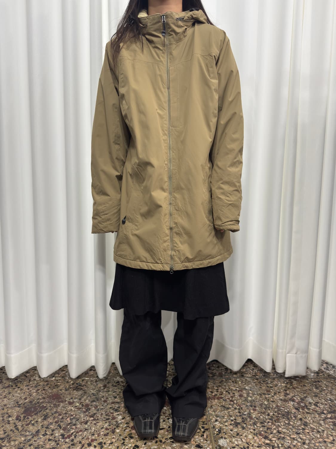 L.L.bean beige hood jacket 상품이미지2