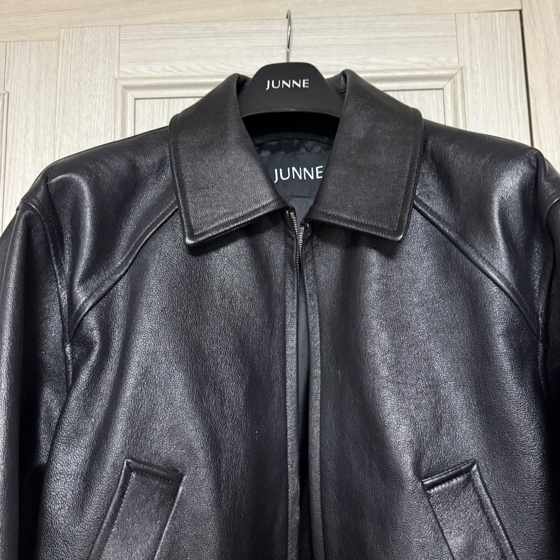 [S] 준느 J40 고트 레더 자켓 초판 상품이미지5