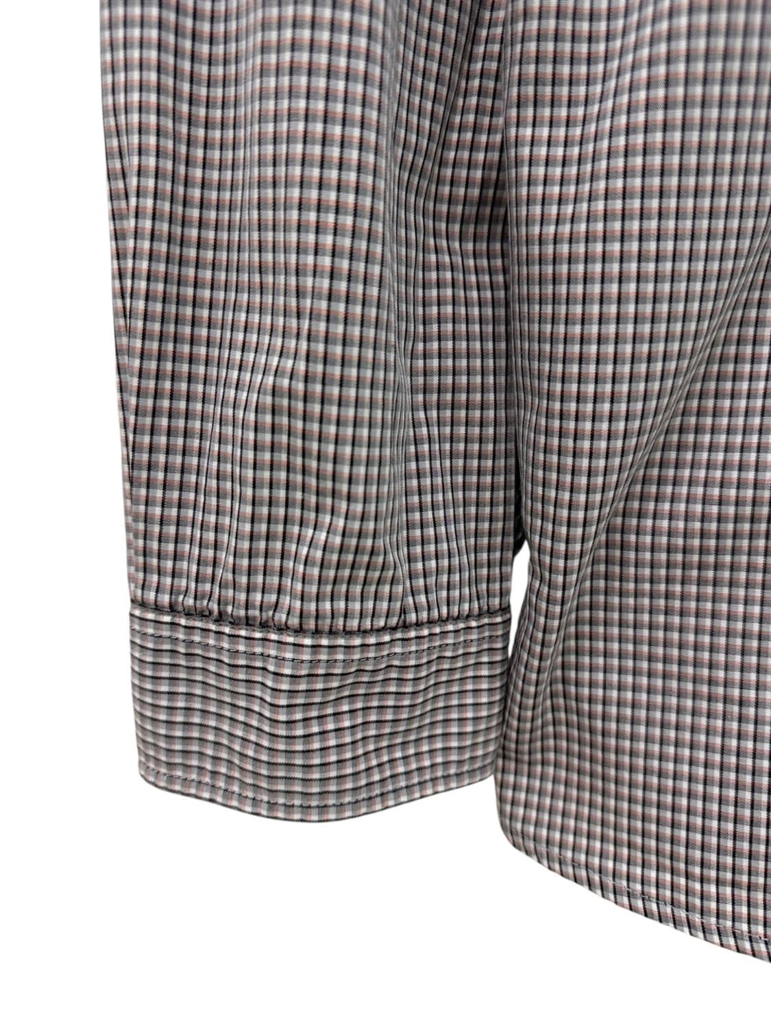 라코스테 슬림핏 체크 셔츠 (L) 상품이미지4