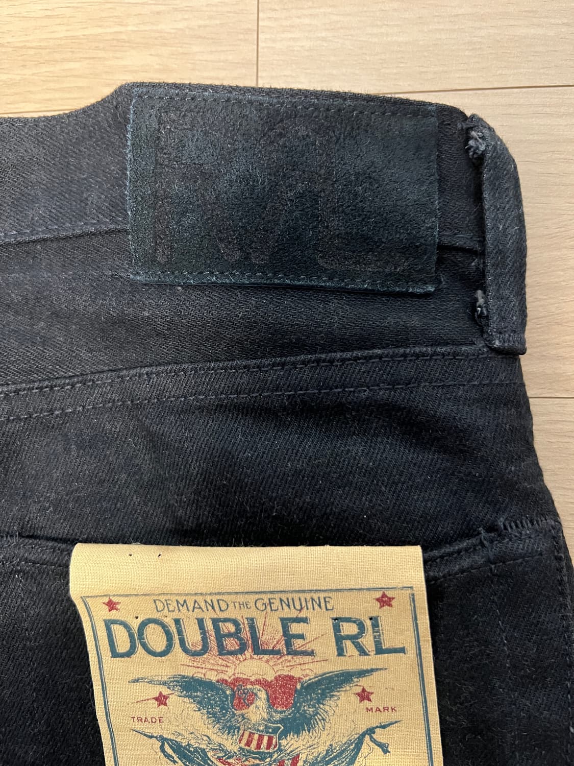 [29] RRL더블알엘 빈티지 5포켓 블랙온블랙 상품이미지3