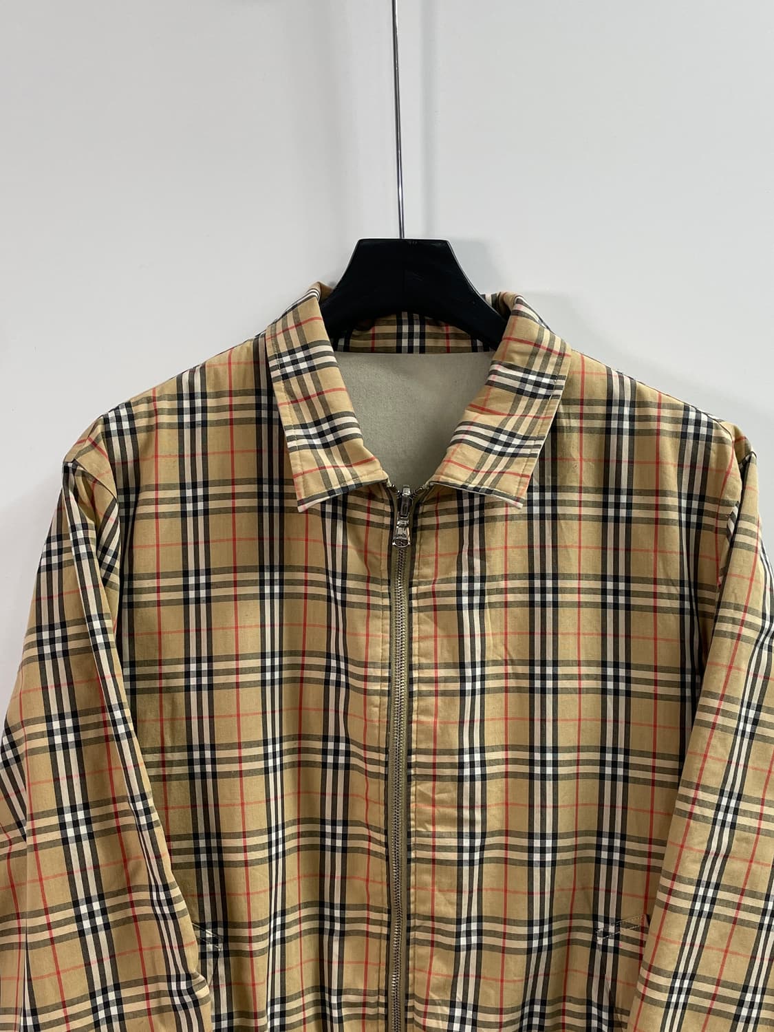 버버리 노바체크 리버시블 블루종 자켓 (on.331) 상품이미지3