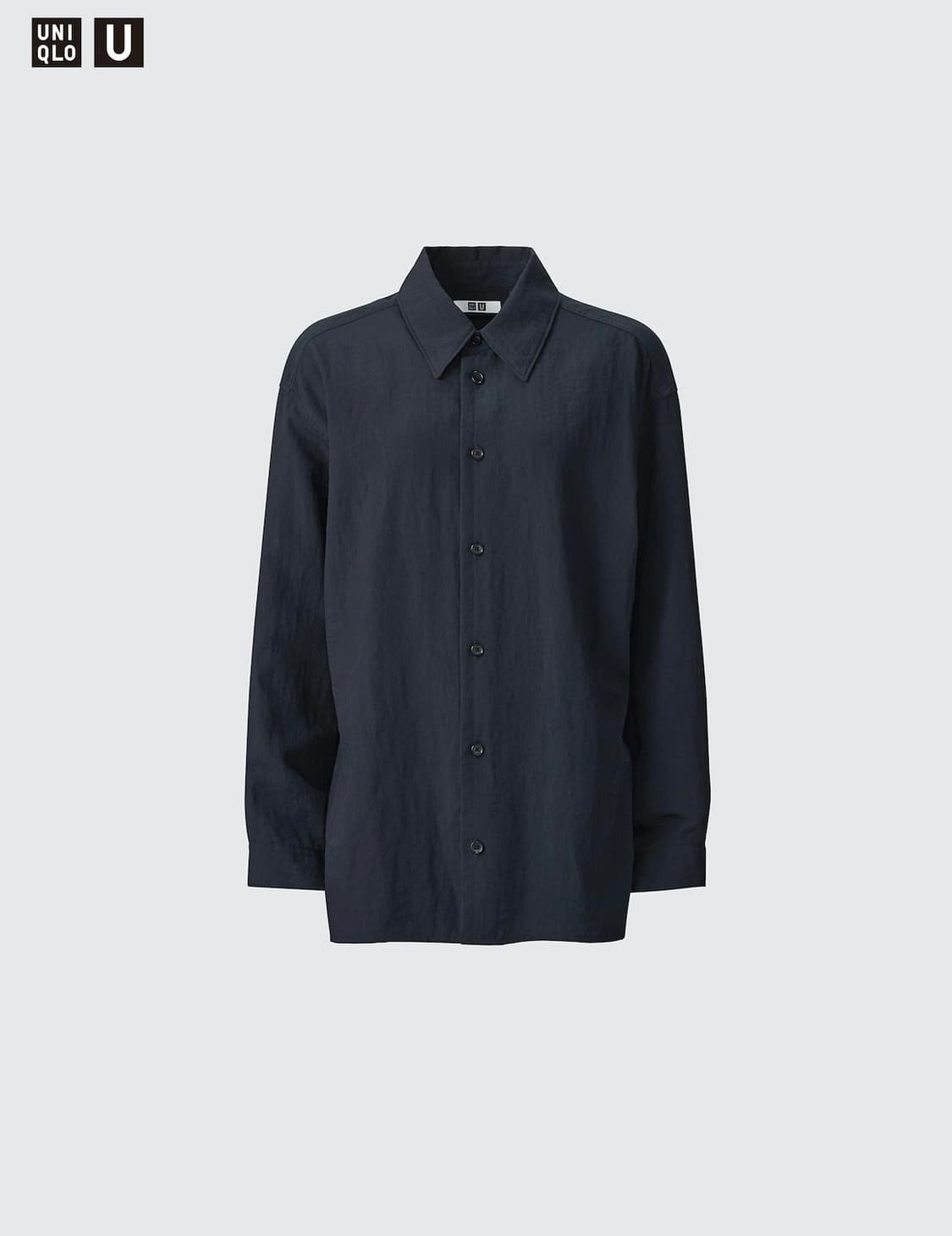 유니클로u 르메르 드레이프 셔츠, 팬츠 셋업 상품이미지5