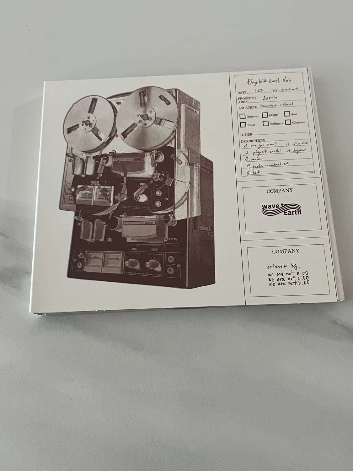 웨이브 투 어스 Play with Earth! 0.03 (CD) 상품이미지1