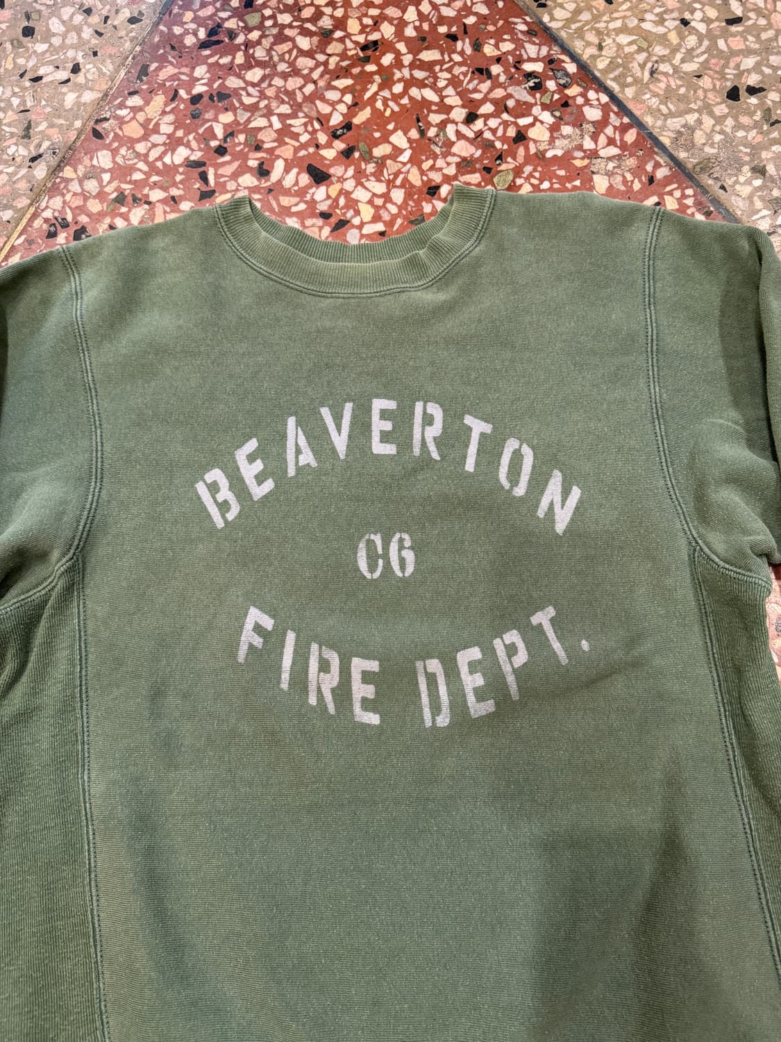 웨어하우스 FIRE DEPT 스웻 (40) 상품이미지4