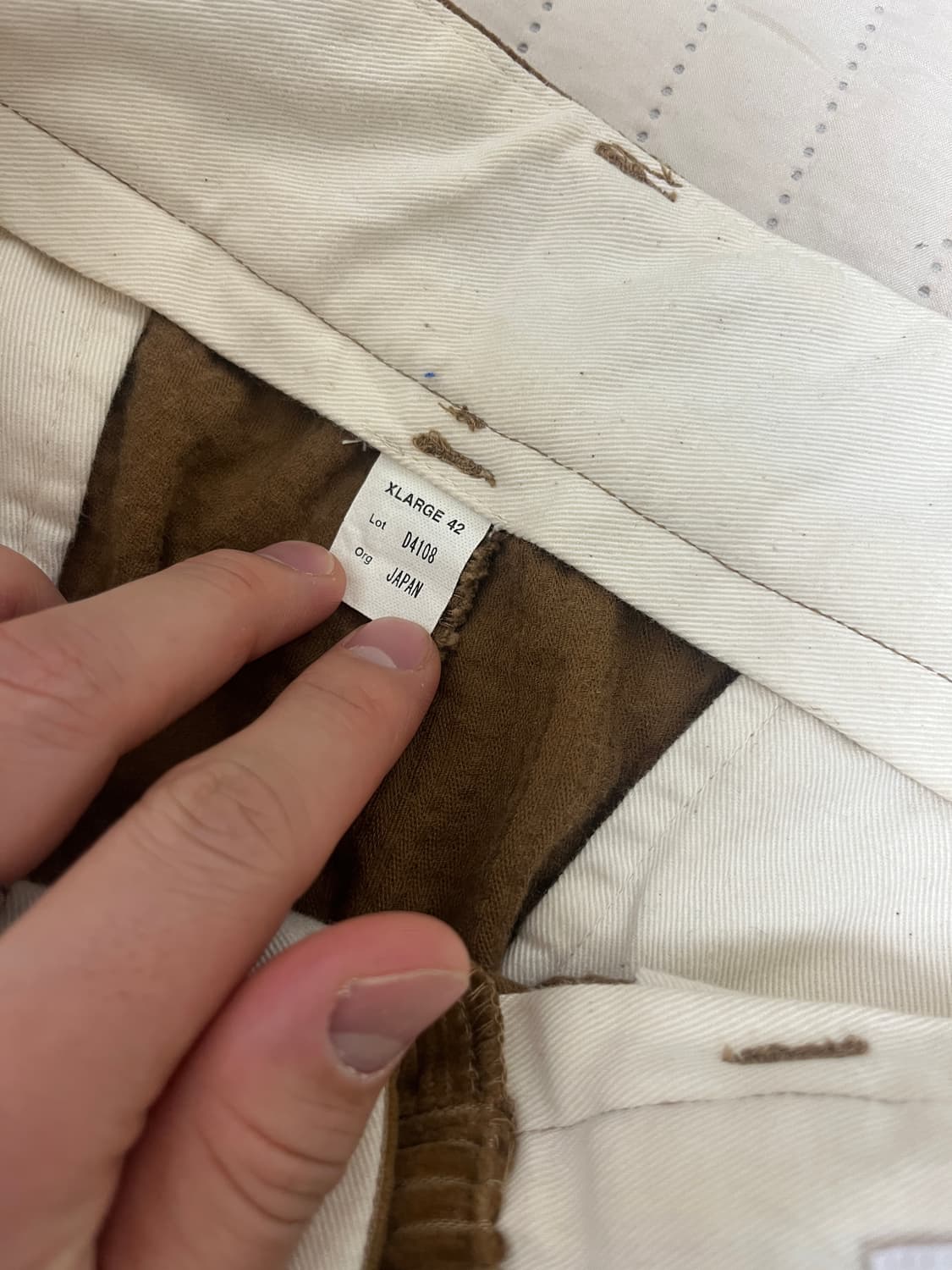 [42] deluxe jp 디럭스 재팬 와이드 코듀로이 팬츠 상품이미지2