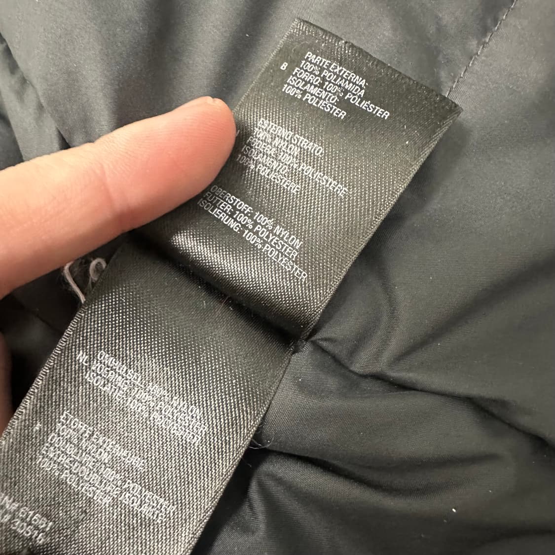 노스페이스 투포켓 두꺼운 바람막이 자켓 블랙 95(M) 상품이미지8